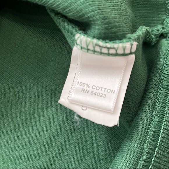 Banana Republic Sweater Mens Large Green Elbow Patch Mock Neck Pullover Casual - Picture 4 of 10